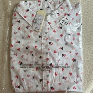 Christopher & Banks Long Sleeve Shirt XL Valentine’s Day